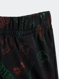 adidas Orange Disney Mickey Mouse Top & Shorts Set Infant Kids
