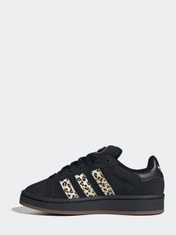 adidas Originals Black/Animal Campus 00s Lace Junior Trainers
