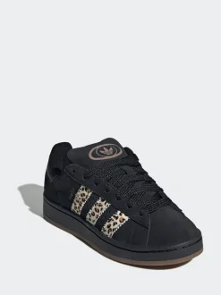 adidas Originals Black/Animal Campus 00s Lace Junior Trainers
