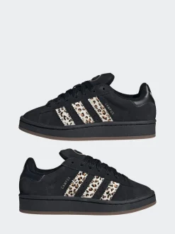 adidas Originals Black/Animal Campus 00s Lace Junior Trainers