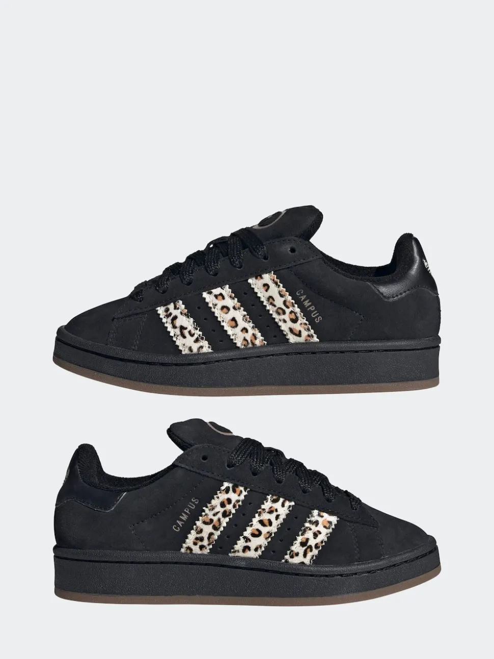 adidas Originals Black/Animal Campus 00s Lace Junior Trainers