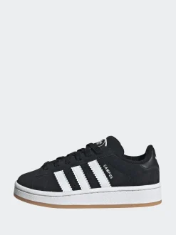 adidas Originals Black Campus 00s Elastic Lace Kids Trainers
