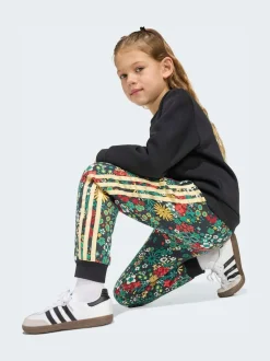 adidas Originals Black Liberty London Sweatshirt and Joggers Little Kids Set