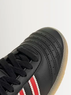 adidas Originals Black/Red Sambae Junior Trainers
