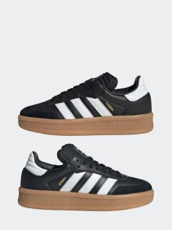 adidas Originals Black Samba XLG Lace Junior Trainers