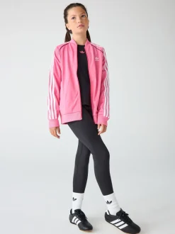adidas Originals Black/White Taekwondo Lace Junior Trainers
