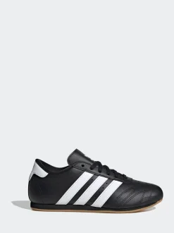 adidas Originals Black/White Taekwondo Lace Junior Trainers