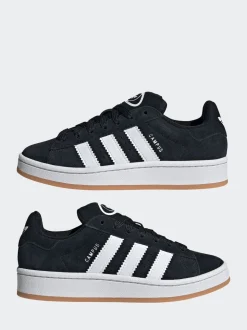 adidas Originals Black/White Campus 00s Lace Junior Trainers