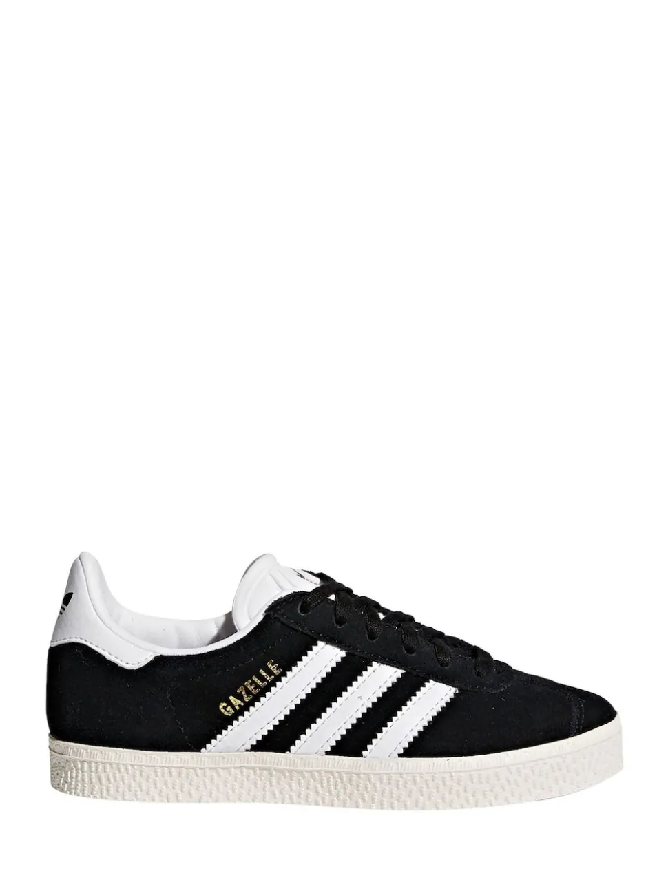 adidas Originals Black/White Gazelle Kids Trainers