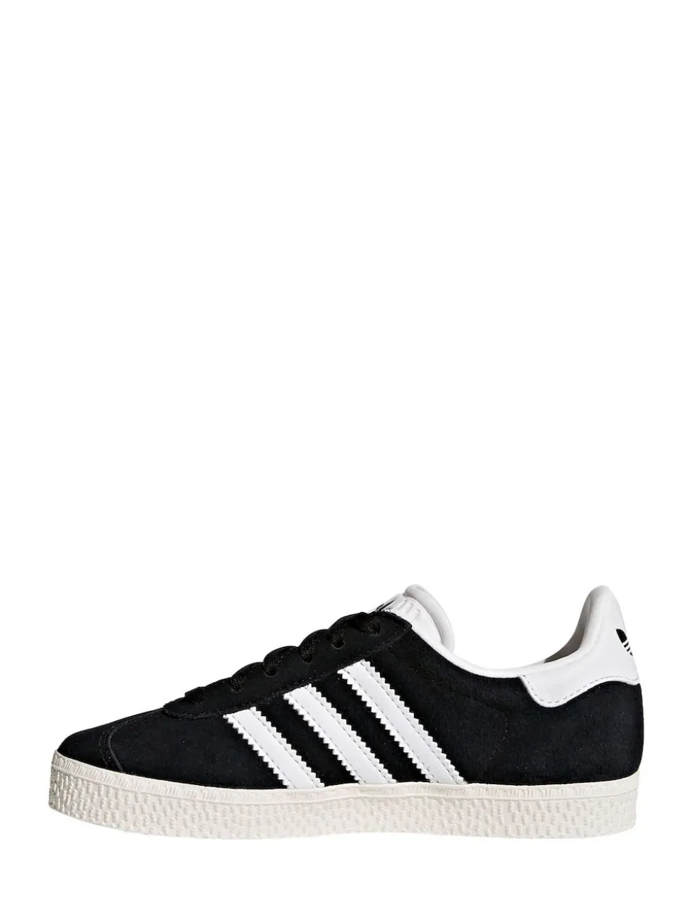 adidas Originals Black/White Gazelle Kids Trainers