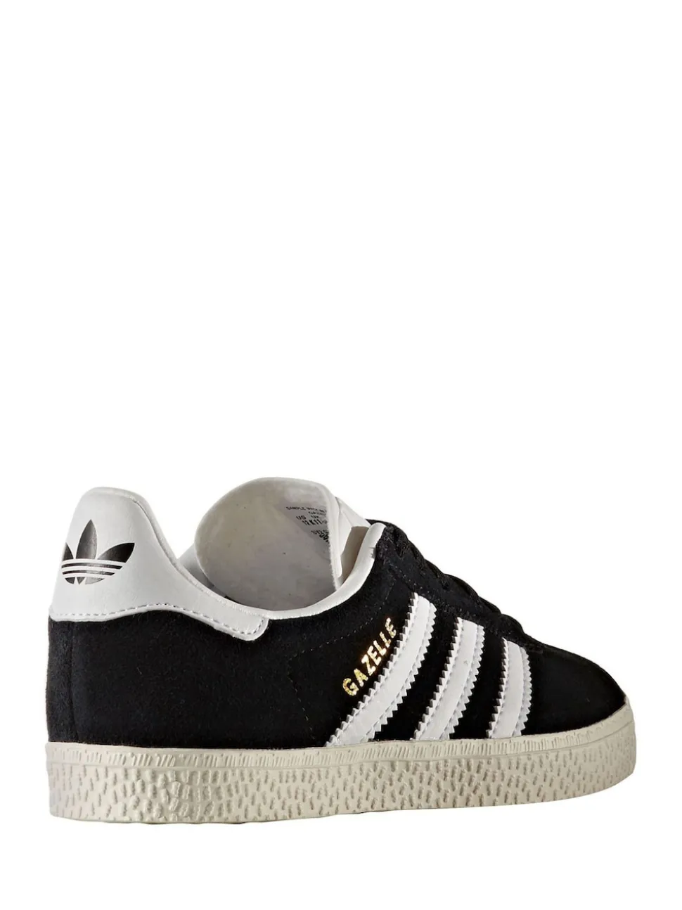 adidas Originals Black/White Gazelle Kids Trainers
