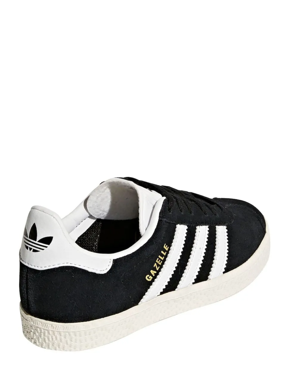adidas Originals Black/White Gazelle Kids Trainers