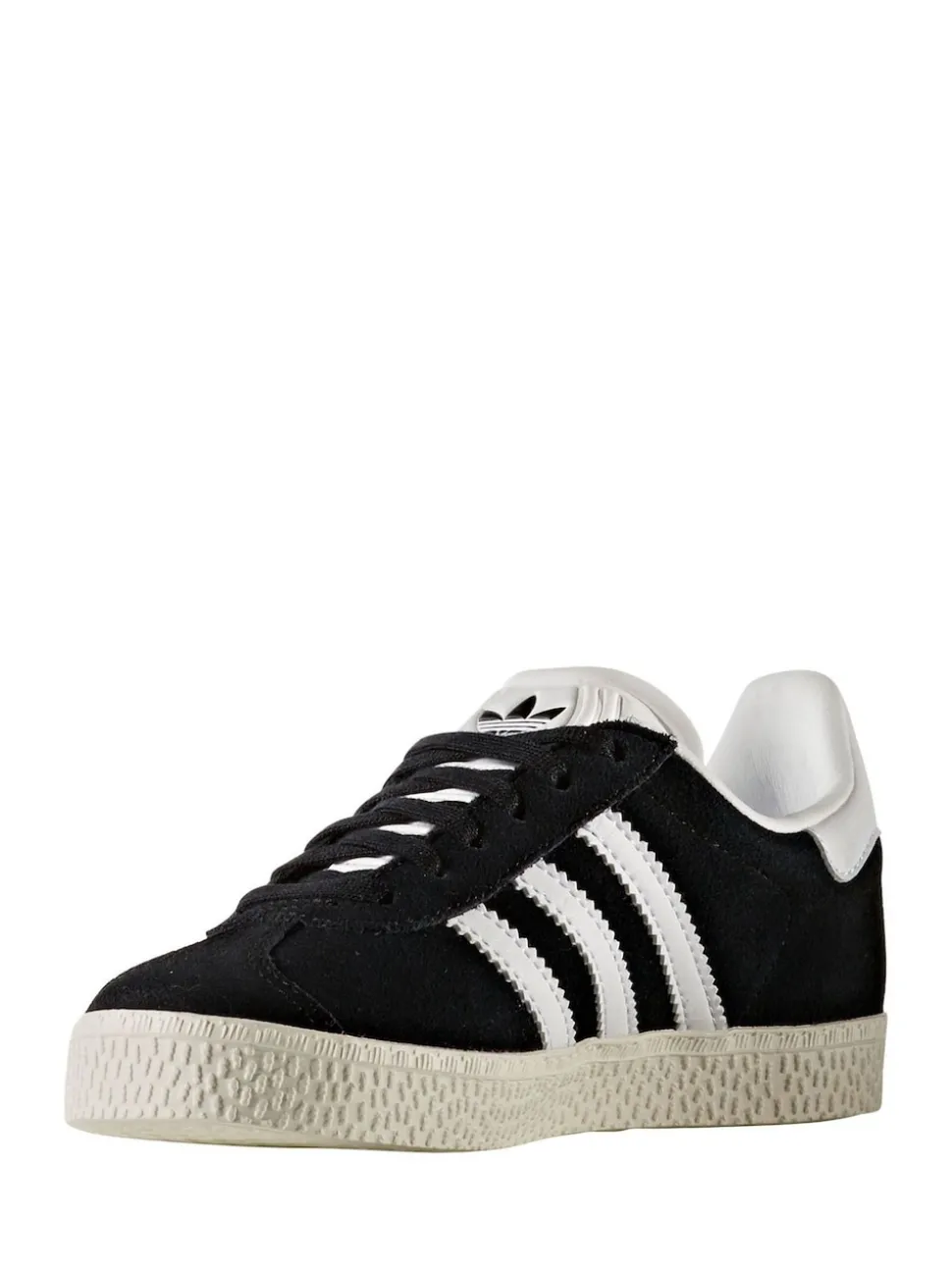 adidas Originals Black/White Gazelle Kids Trainers