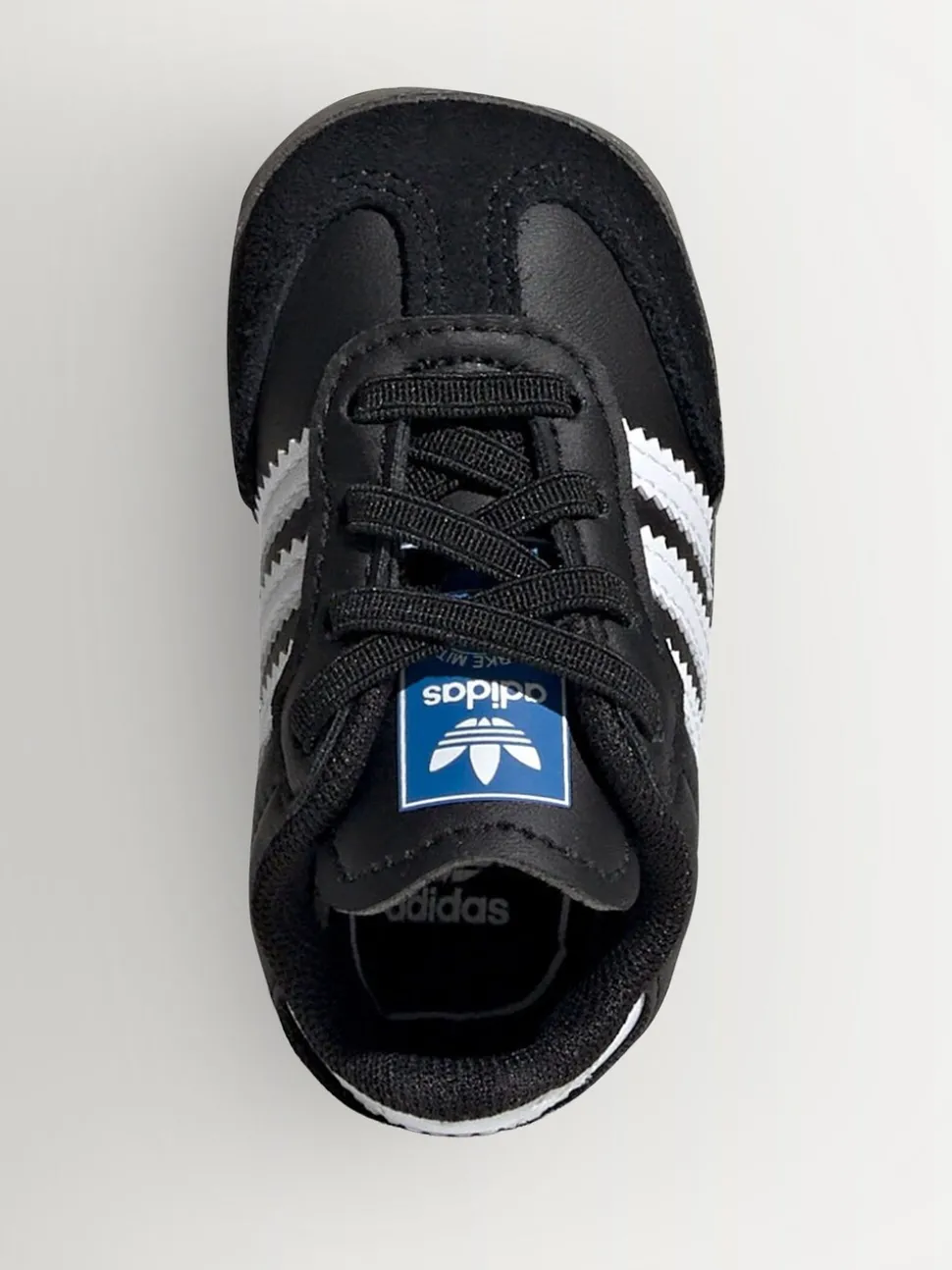 adidas Originals Black/White Samba Crib Trainers