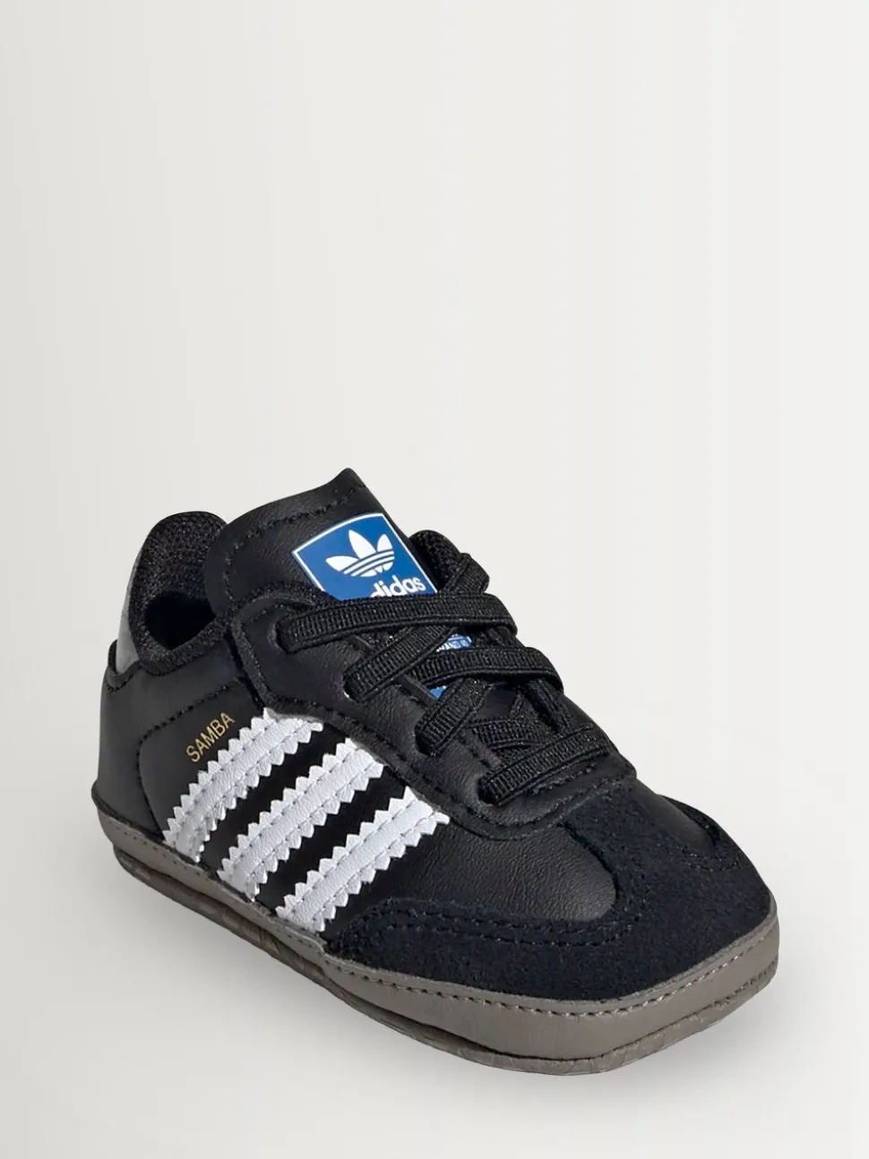 adidas Originals Black/White Samba Crib Trainers
