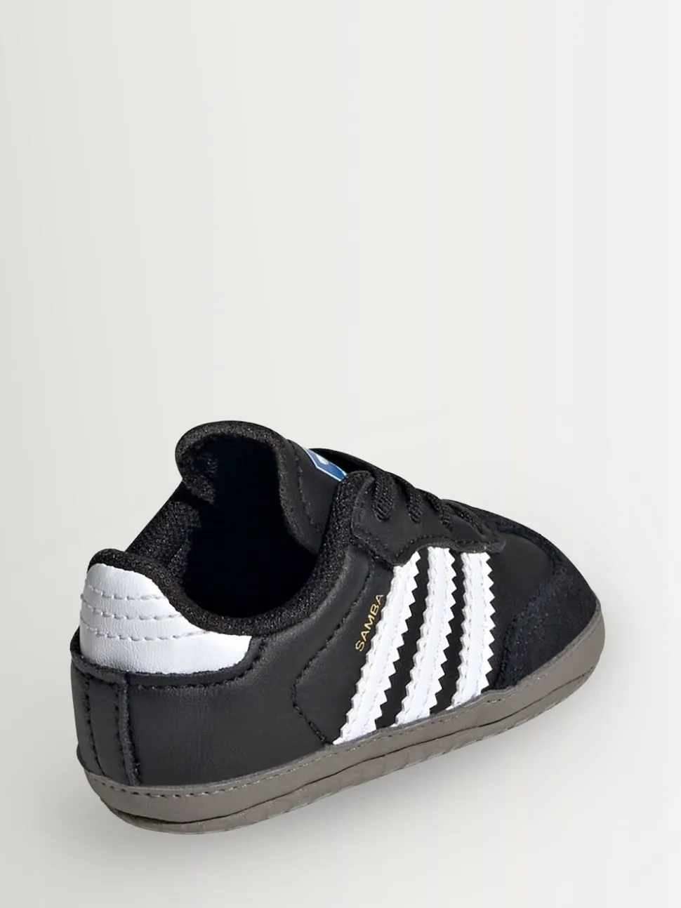 adidas Originals Black/White Samba Crib Trainers