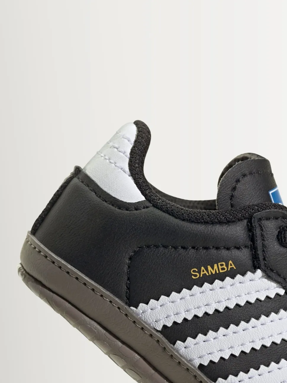 adidas Originals Black/White Samba Crib Trainers
