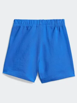 adidas Originals Blue Trefoil Infant Kids T-Shirt and Shorts Set