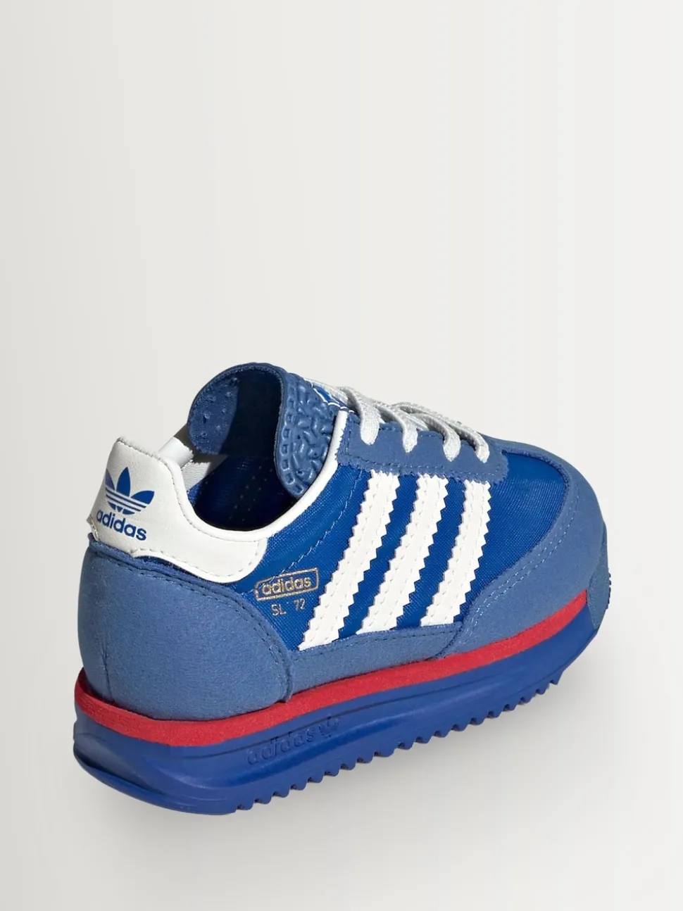 adidas Originals Blue/White SL 72 RS Elastic Laces Infant Trainers