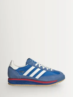 adidas Originals Blue/White SL 72 RS Junior Trainers