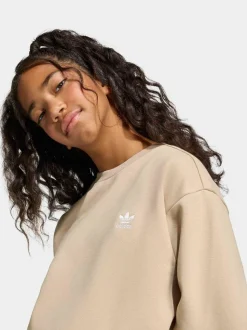 adidas Originals Brown Boxy Sweatshirt
