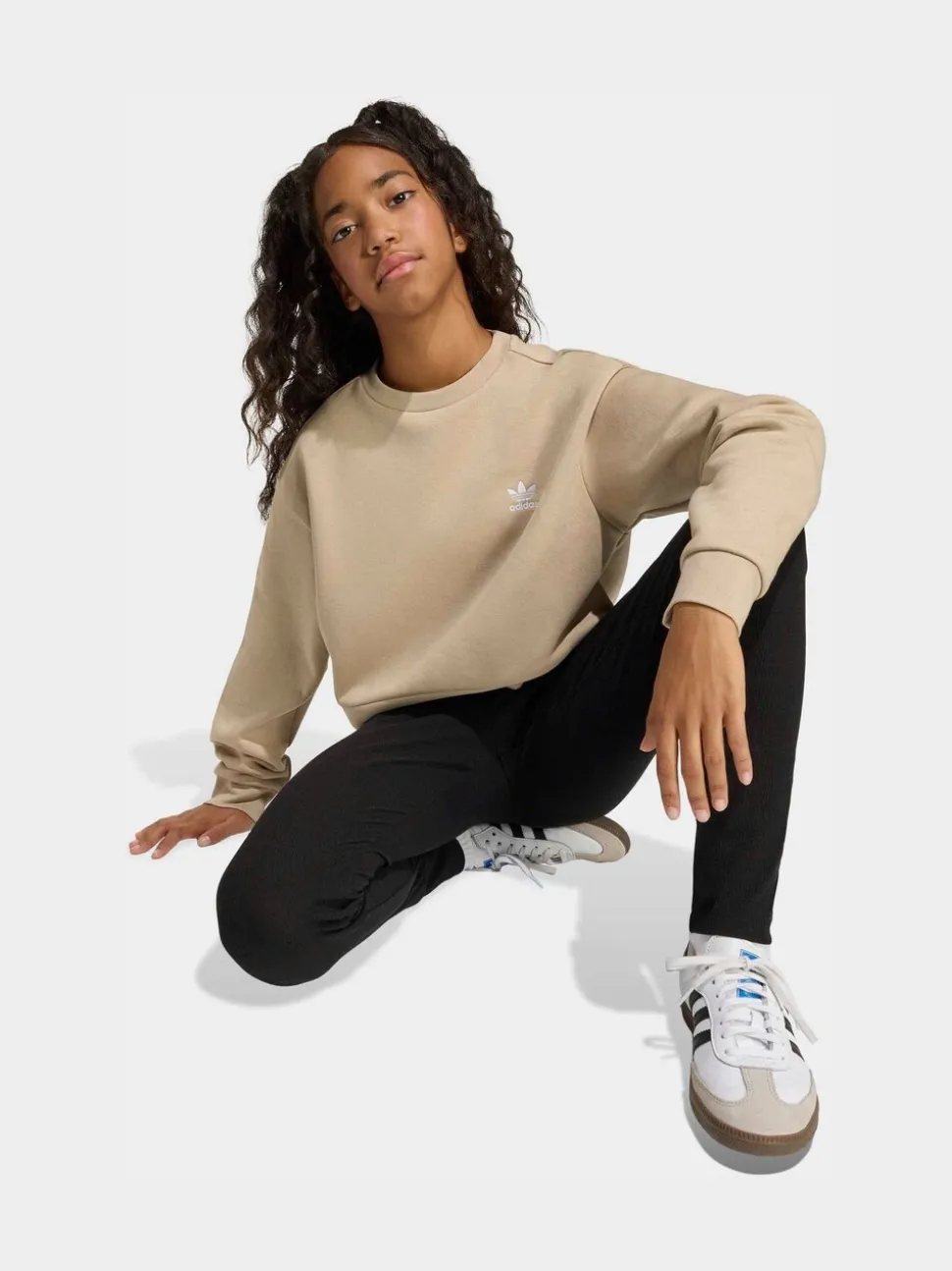 adidas Originals Brown Boxy Sweatshirt
