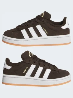adidas Originals Brown Campus 00s Elastic Lace Kids Trainers