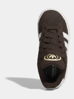 adidas Originals Brown Campus 00s Elastic Lace Kids Trainers