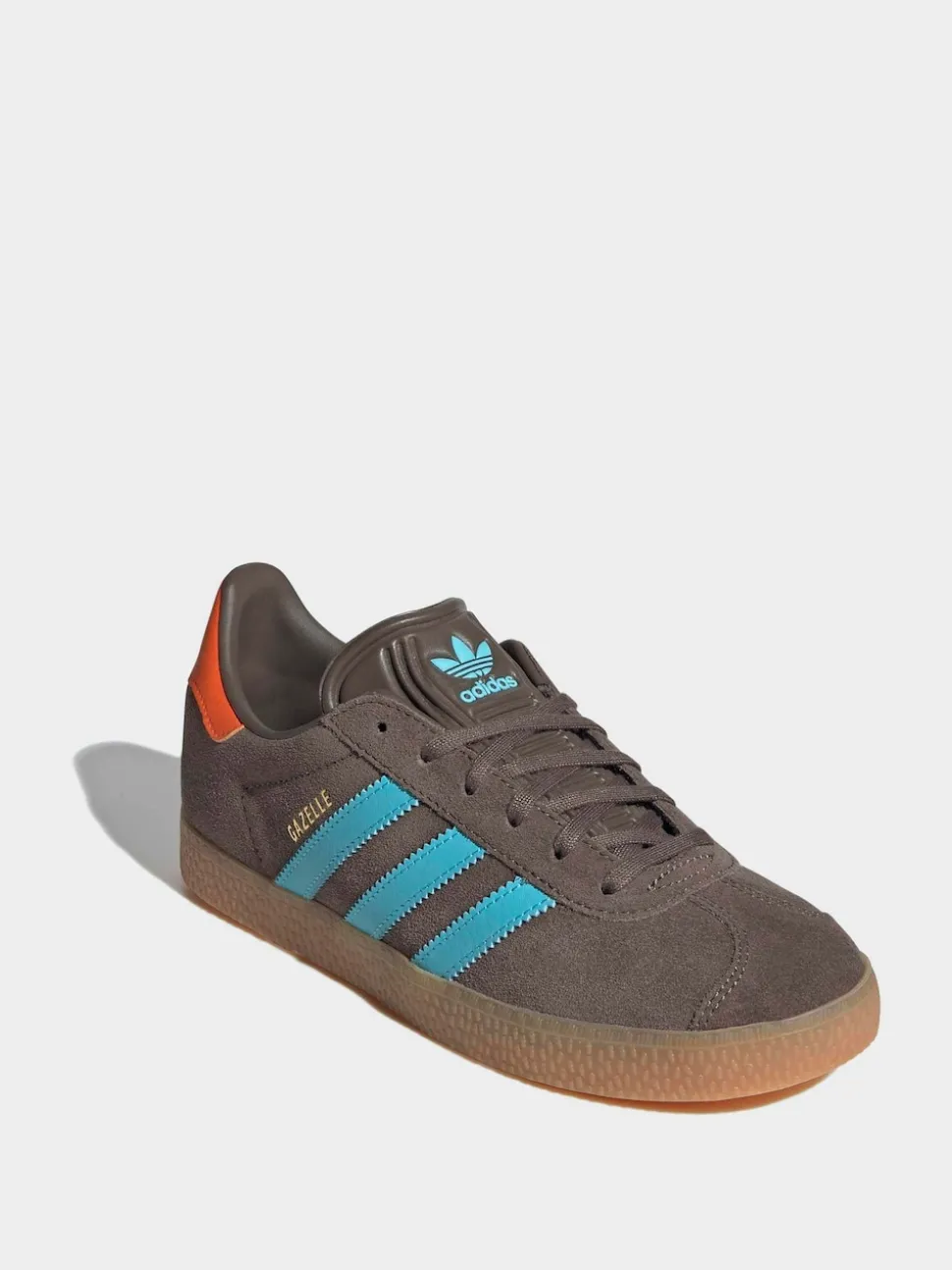adidas Originals Brown Gazelle Junior Trainers