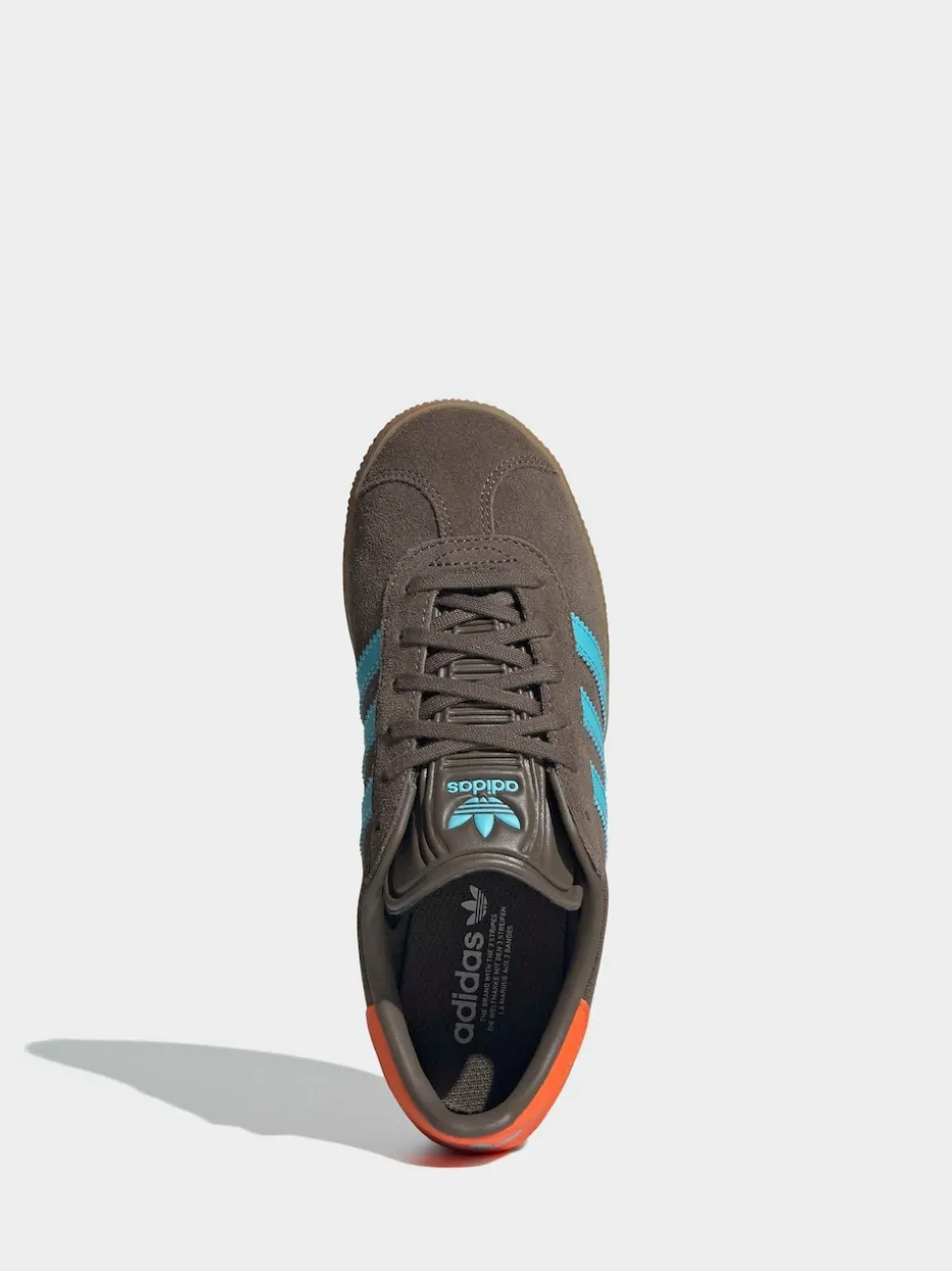 adidas Originals Brown Gazelle Junior Trainers