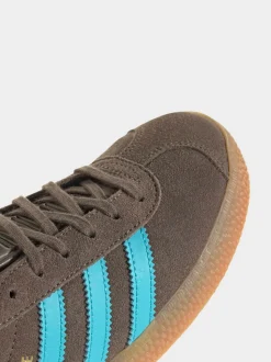 adidas Originals Brown Gazelle Junior Trainers