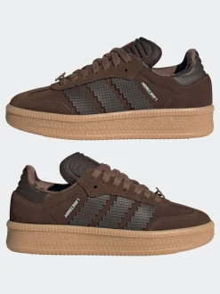 adidas Originals Brown Samba Xlg X Minecraft Shoes