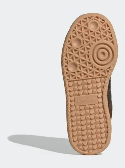 adidas Originals Brown Samba Xlg X Minecraft Shoes