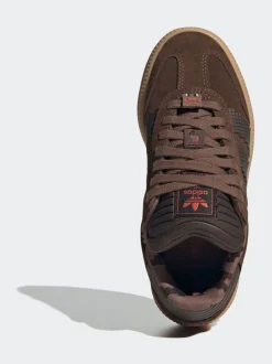 adidas Originals Brown Samba Xlg X Minecraft Shoes