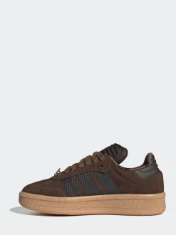 adidas Originals Brown Samba Xlg X Minecraft Shoes