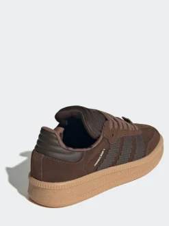 adidas Originals Brown Samba Xlg X Minecraft Shoes