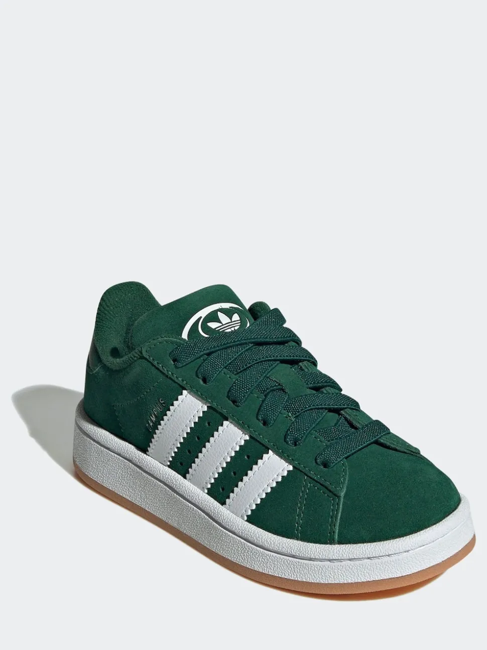 adidas Originals Dark Green Campus 00s Elastic Lace Kids Trainers