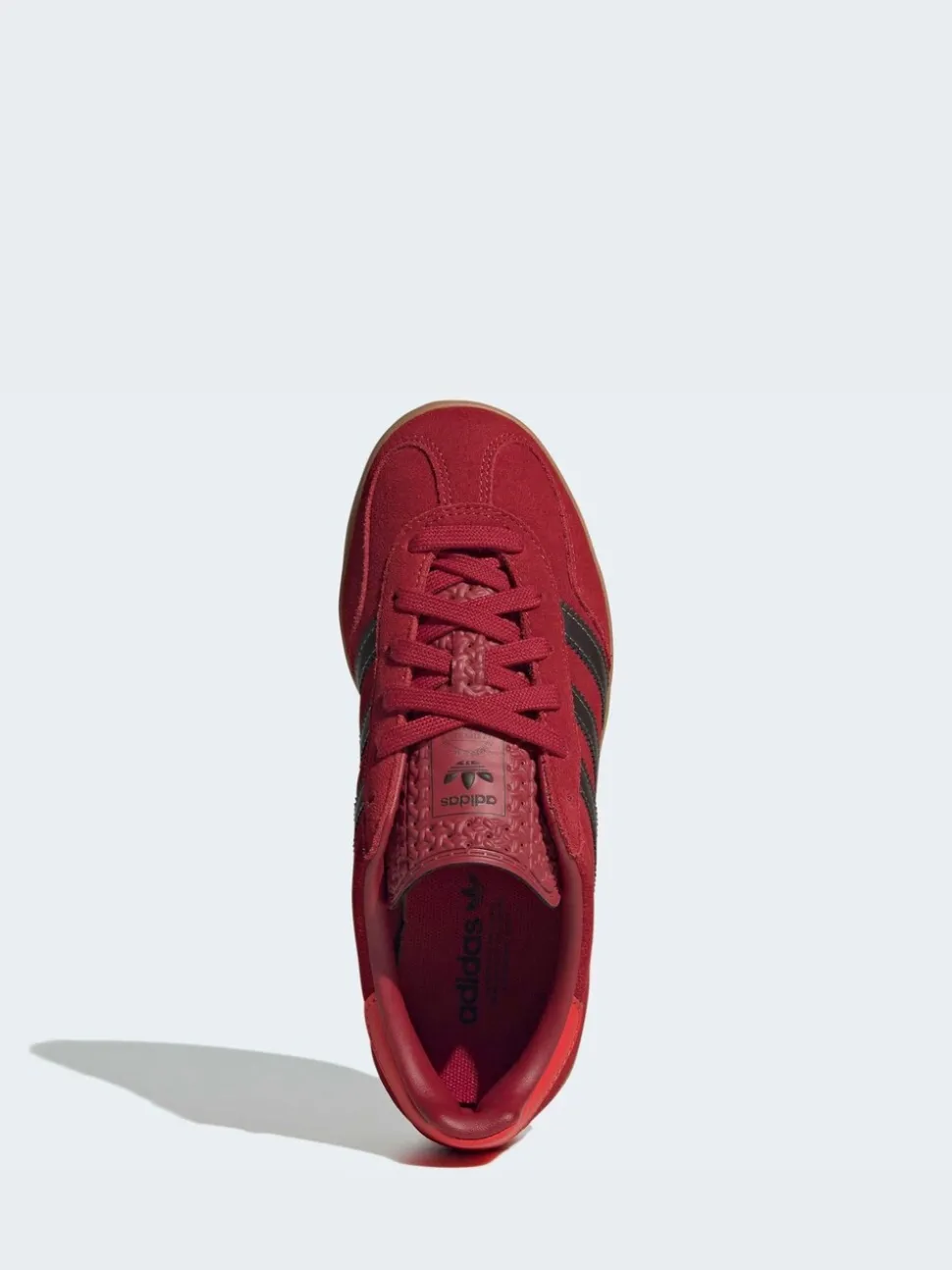 adidas Originals Dark Red Gazelle Indoor Junior Trainers