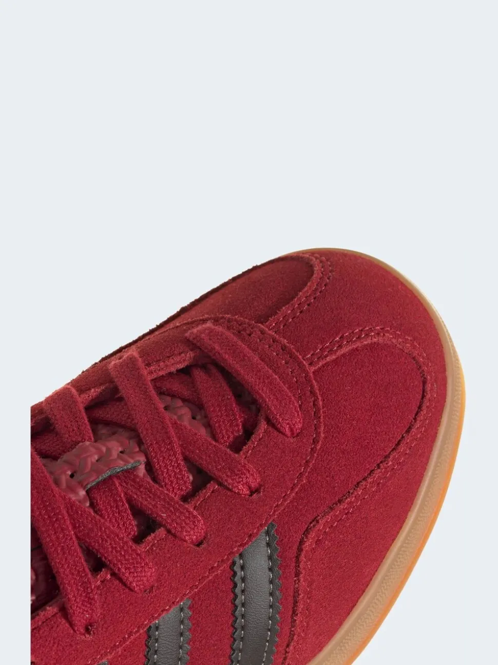 adidas Originals Dark Red Gazelle Indoor Junior Trainers