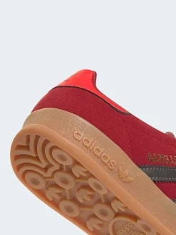 adidas Originals Dark Red Gazelle Indoor Junior Trainers