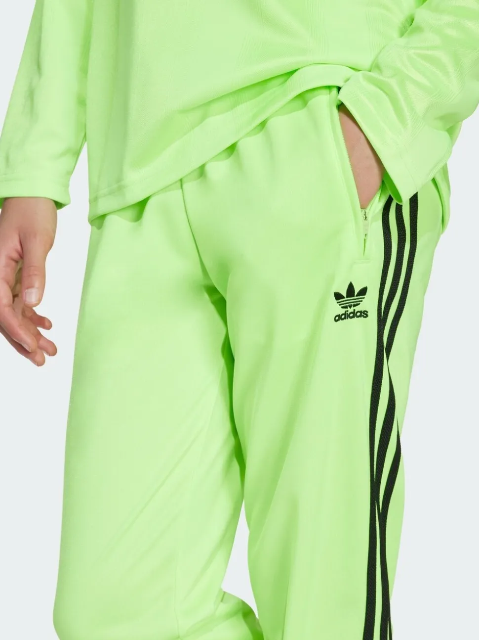 adidas Originals Green Adicolor Firebird Tracksuit Bottoms