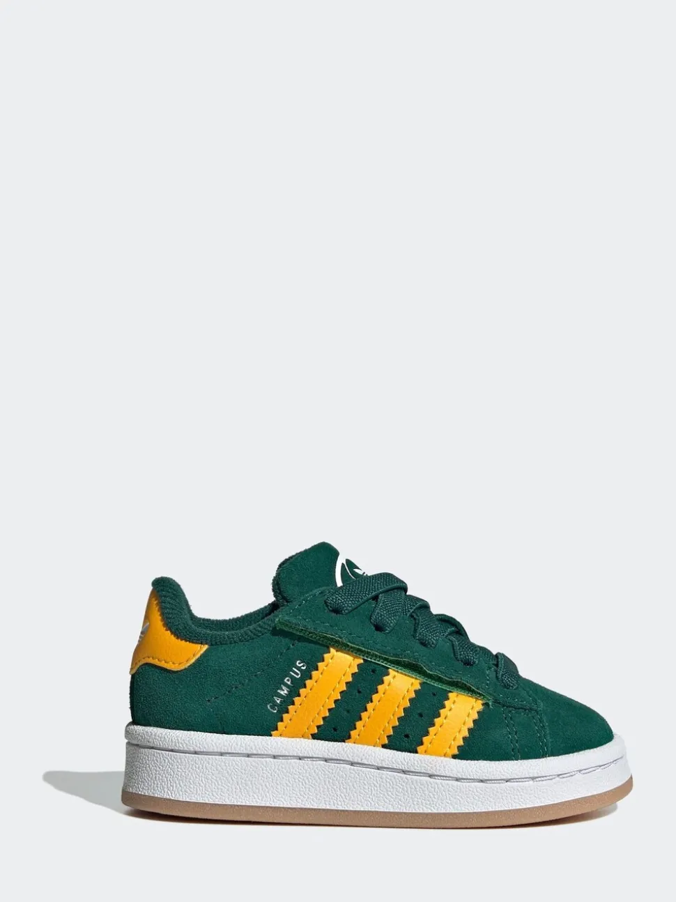 adidas Originals Green Campus 00s Comfort Closure Elastic Lace Infant Trainers