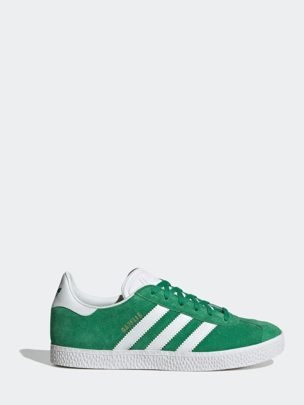 adidas Originals Green/White Junior Gazelle Trainers