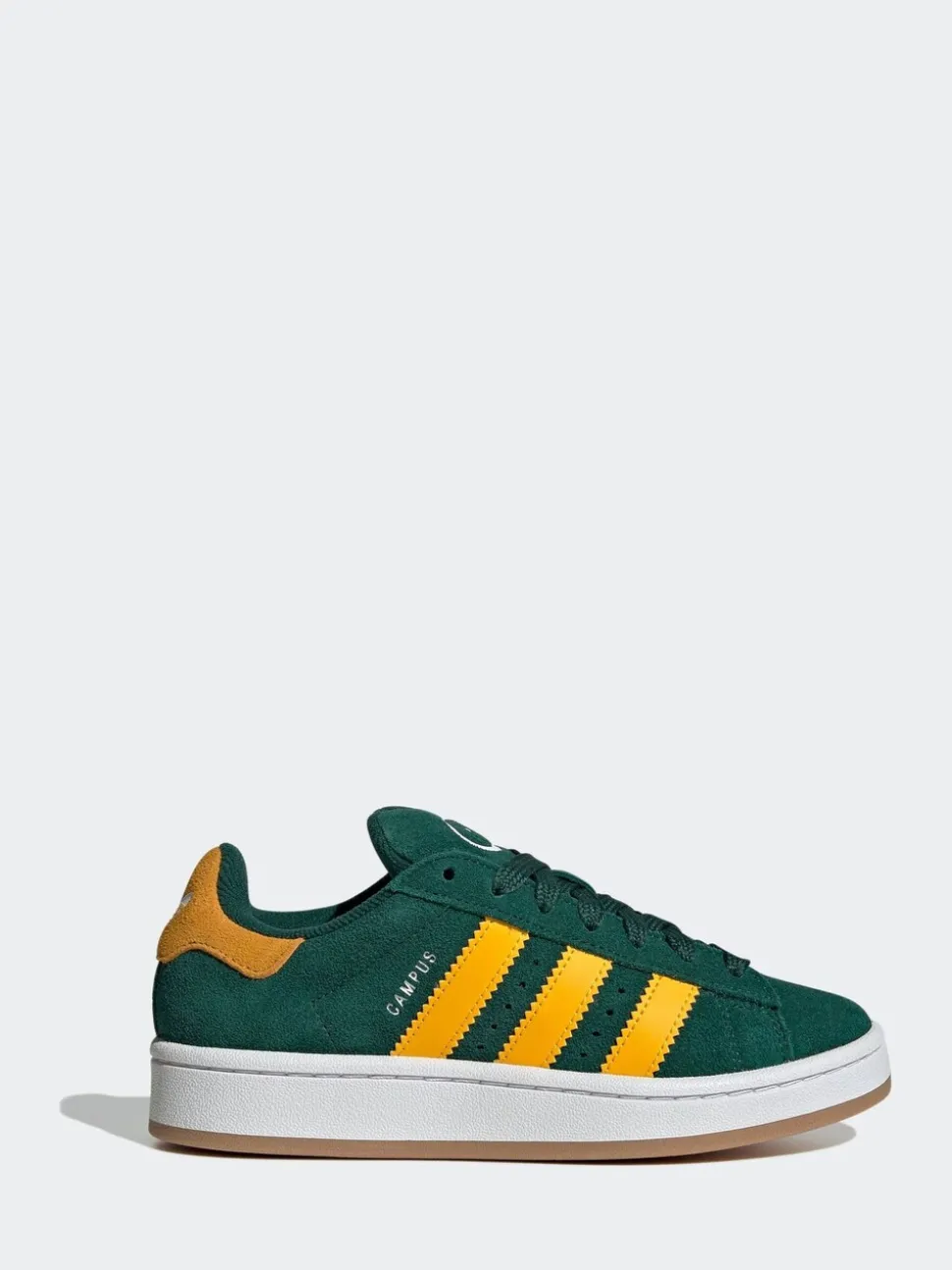 adidas Originals Green/Yellow Campus 00s Lace Junior Trainers