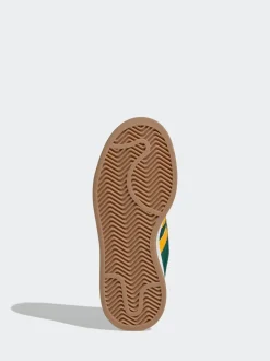 adidas Originals Green/Yellow Campus 00s Lace Junior Trainers