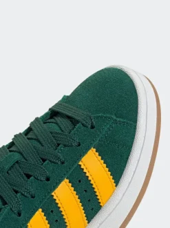 adidas Originals Green/Yellow Campus 00s Lace Junior Trainers