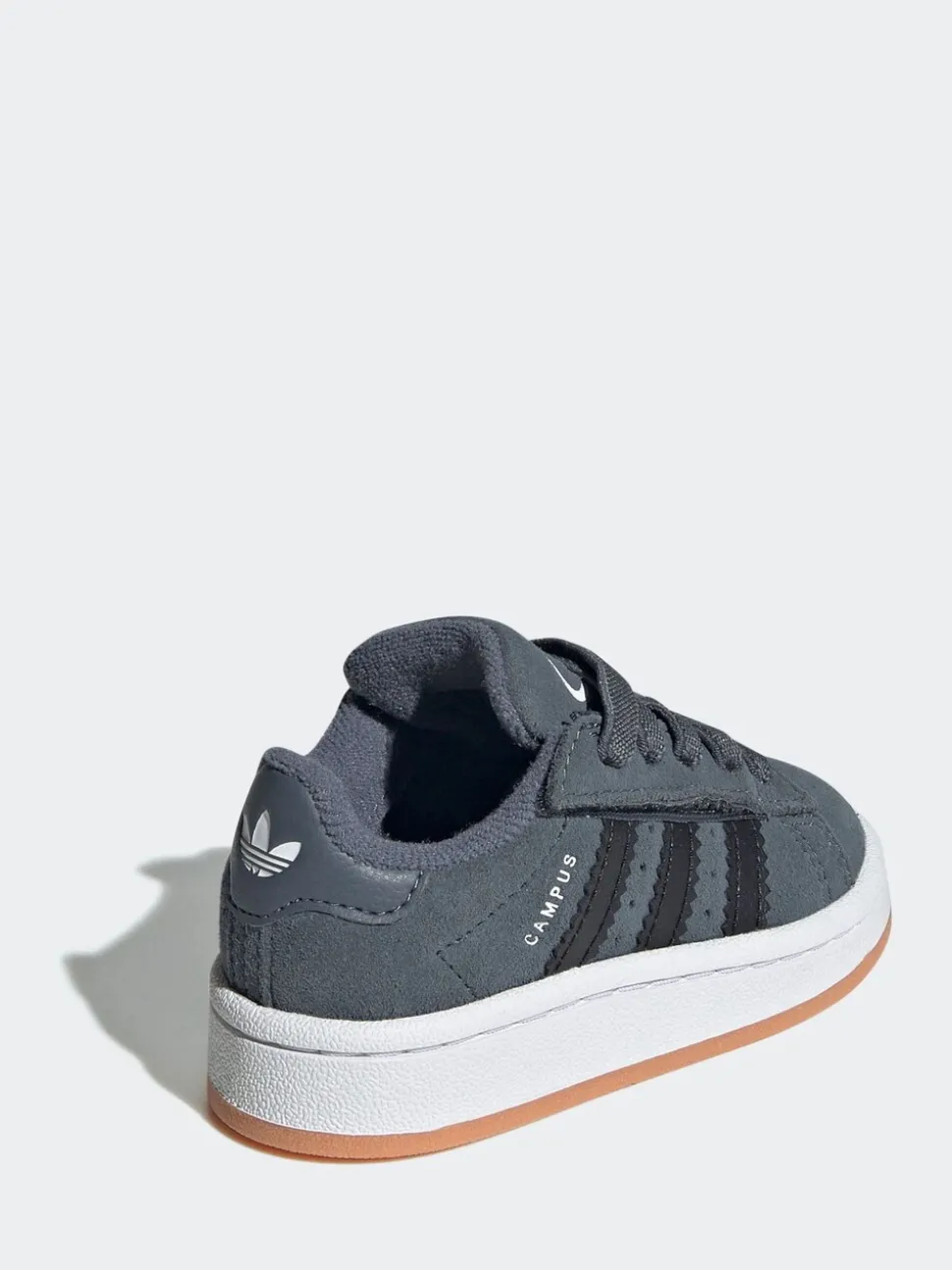 adidas Originals Grey Campus 00s Comfort Closure Elastic Lace Infant Trainers