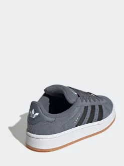 adidas Originals Grey Campus 00s Elastic Lace Kids Trainers