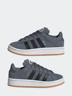 adidas Originals Grey Campus 00s Elastic Lace Kids Trainers