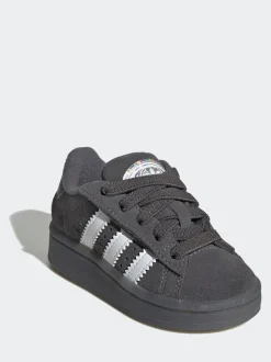 adidas Originals Grey Campus 00S Led Lights Comfort Closure Elastic Lace Shoes